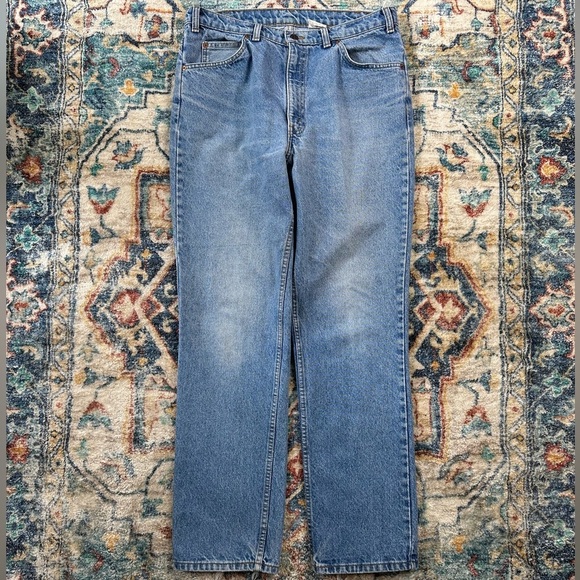 Vintage Levi’s Orange Tab Light Wash Jeans Size 36 - Picture 2 of 6